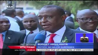 Breaks down of Kenya’s 2016-2017 financial year budget