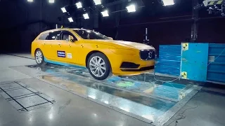 Volvo V90 Frontal Offset 40% Crash Test