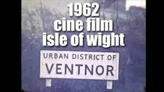 📽 1962 - cine film - isle of wight - sandown - shanklin - luccombe - ventnor