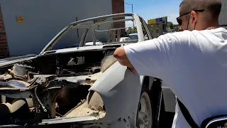e30 325is Convertible gets inspected by the legendary Chip Moosa (Chicano,s Customs, Sandton)