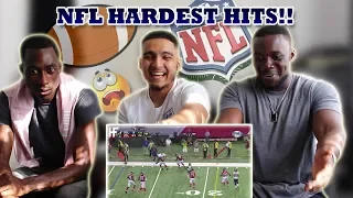 THIS IS PEAK!! | BRITISH BOYS REACT TO NFL HARDEST HITS