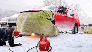 How to Cold Start a Completely Frozen Car in the World’s Coldest City