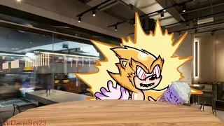 Fleetway Tries The Grimace Shake   Animated Reuploaded