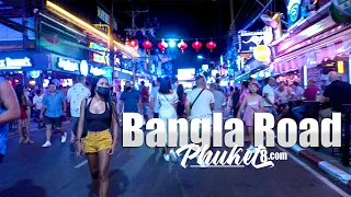 Bangla Road | January 29 2022 | Patong Beach – Phuket 4K Full Tour