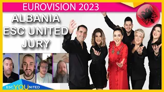 ALBANIA: Albina and Familja Kelmendi - Duje | Team United Jury - Eurovision 2023