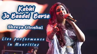 Pal × Kabhi Jo Baadal Barse × Hasi Rock Version Live Performance By Shreya Ghoshal | Shreya Ghoshal