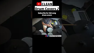 CLEAN DRUM COVER - crazy-good Brazilian beat - Balada Boa