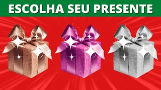 QUAL A SUA OPÇÃO DE HOJE? 🎁 ESCOLHA SEU PRESENTE 🎁 CHOOSE YOUR GIFT 🎁 ELIGE UN REGALO 🎁 #010