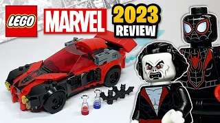 LEGO Marvel Miles Morales vs Morbius (76244) - 2023 EARLY Set Review