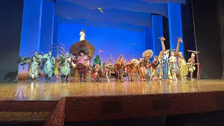 The Lion King -New Cast @ The Lyceum Theatre on the 10/05/23 @ 7:30PM