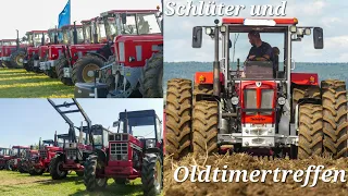 Schlüter und Oldtimertreffen Watzum 2023 | Schlüter 2000 TVL/ MB Trac 1800/ Fendt/ Deutz [Sound]