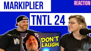 "Try Not To Laugh Challenge #24" @markiplier | HatGuy & Nikki react