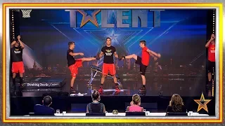 DUNKING DEVILS show us how to score a slam! | Auditions 2 | Spain's Got Talent 2019