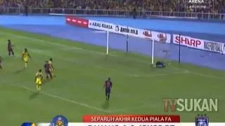 Separuh Akhir Piala FA 2014: Pahang vs JDT (1-0, Agregat 2-1) | 30 Mei