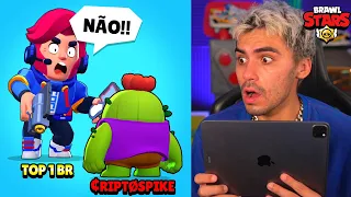 O CRIPTOSPIKE HACKEOU O TOP 1 BR!! Brawl Stars...