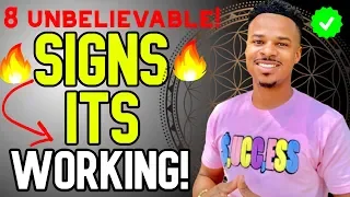 8 Unbelievable Signs Your Manifestation is Working! | Law of Attraction