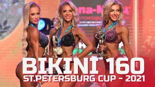 Bikini Fitness 160 cm - Saint Petersburg Bodybuilding Cup - 2021