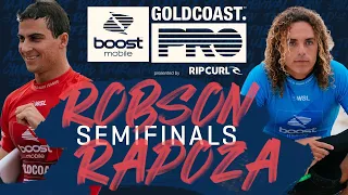 Calllum Robson vs Nolan Rapoza | Boost Mobile Gold Coast Pro - Semifinals Heat Replay