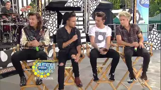 One Direction 1D   FULL INTERVIEW   Louis Tomlinson comfirms being a father Good Morning America