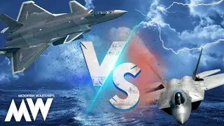 MODERN WARSHIP | DOGFIGHT F-22 RAPTOR VS J-20