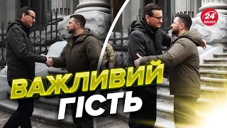 🔥ЗЕЛЕНСЬКИЙ привітав премʼєра Польщі / Кадри зустрічі