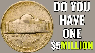 Unbelievably Rare Jefferson Nickel Coins That Could Make You A Millionaire - Top 5 Nickel in History