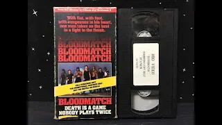 Opening to Bloodmatch (1991) - 1991 Screener VHS