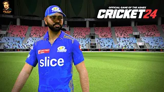 Cricket 24 IPL Gameplay Mumbai Indians vs Lucknow Super Giants In HARDEST Difficulty | RtxVivek