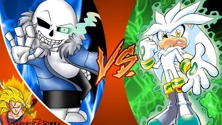 SANS vs SILVER! Cartoon Fight Club Episode 60 REACTION!!!