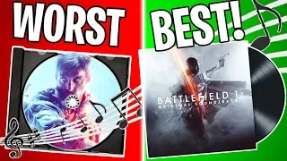 RANKING EVERY THEME SONG IN BF HISTORY FROM WORST TO BEST! | Battlefield