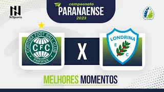 CORITIBA 1 X 0 LONDRINA | MELHORES MOMENTOS | CAMPEONATO PARANAENSE 2023