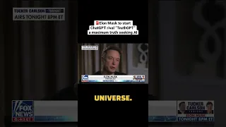 Elon Musk TruthGPT - from Elon Musk interview with Tucker Carlson of Fox. #ai #lionary #elonmusk