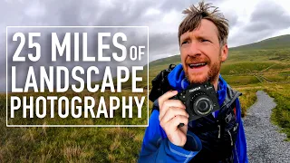 Hiking 25 Miles for Landscape Photography