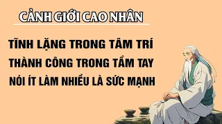 Cảnh giới Cao nhân:Tĩnh lặng trong Tâm trí Thành công trong Tầm tay Nói ít Làm nhiều là Sức mạnh