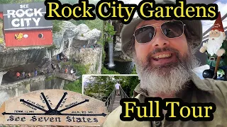 Rock City Gardens Full Tour: Complete Walkthrough Rock City & See 7 States at Lookout Mountain