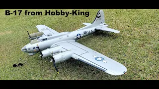 B-17 Hobby-King 1875 mm RC Plane. Review: The Good and Not So Good