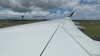 Fiji Airways Airbus A350 landing in Sydney | NAN-SYD