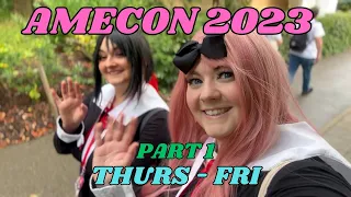 A trip to Amecon 2023! Part 1 🙌  | Travelling & Friday || 2023 Video Diary ||