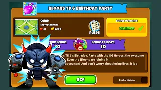 How To Do The Bloons TD 6 Birthday Party Quest in Bloons TD 6