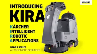 Kärcher KIRA B100 R Autonomous Robotic Scrubber