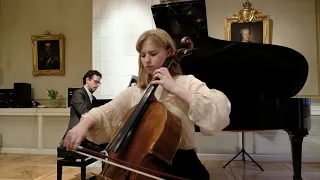 Andante from cello sonata op. 117 no. 2 by Gabriel Fauré