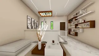 3bhk duplex interior design walkthrough