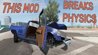 This Mod BREAKS PHYSICS - BeamNG.drive - Road Grip Editor