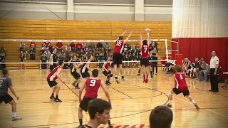 Benet Academy vs. Naperville Central Boys Volleyball, May 2, 2015