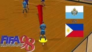 Fifa 98 - Hallenmodus | San Marino vs. Philippinen