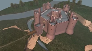 3D model of Holt Castle