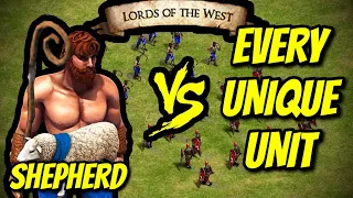 SHEPHERD vs EVERY UNIQUE UNIT | AoE II: Definitive Edition