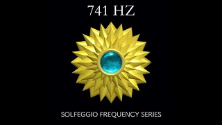 741 Hz Sound Bath / Higher Consciousness / Solfeggio Frequency Series / 10 Minute Meditation