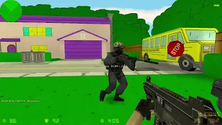 Counter-Strike 1.6 Gameplay 318 de simpsons