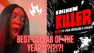 EMINEM JACK HARLOW CORDAE KILLER REMIX REACTION! SUPA HOT FIRE!